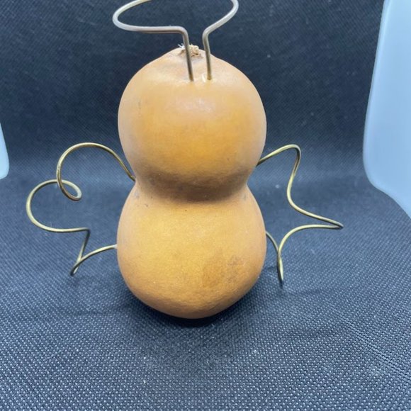 Arkansas Angel Mini Gourd and Metal Wire Art - Picture 2 of 4